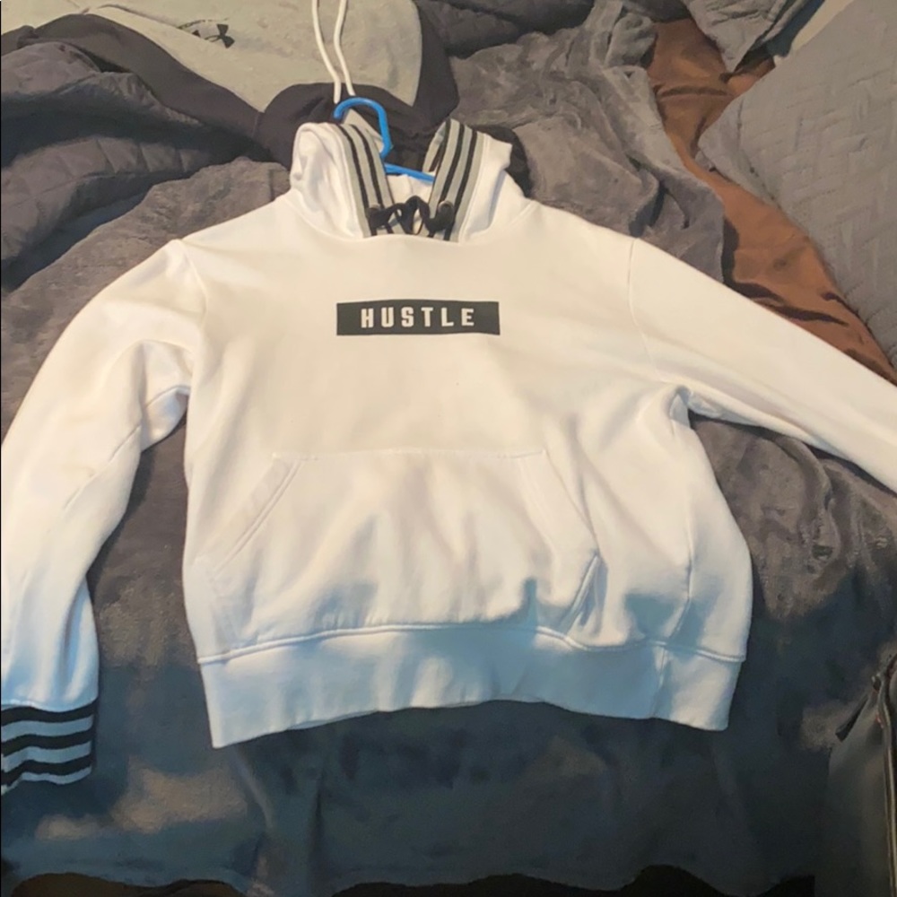 Hustle hoodie.